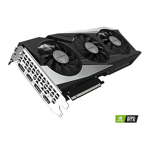 기가바이트 GIGABYTE GeForce RTX 3060 Gaming OC 12G (REV2.0) Graphics Card, 3X WINDFORCE Fans, 12GB 192-bit GDDR6, GV-N3060GAMING OC-12GD Video Card