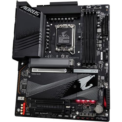 기가바이트 GIGABYTE Z790 AORUS Elite AX (LGA 1700/ Intel Z790/ ATX/ DDR5/ Quad M.2/ PCIe 5.0/ USB 3.2 Gen2X2 Type-C/Intel WiFi 6E/ 2.5GbE LAN/Q-Flash Plus/PCIe EZ-Latch/Gaming Motherboard)