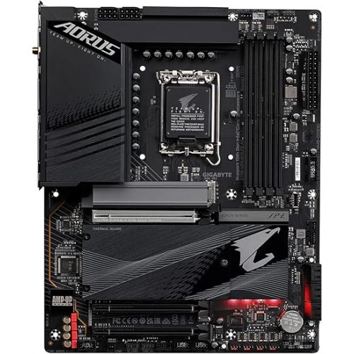 기가바이트 GIGABYTE Z790 AORUS Elite AX (LGA 1700/ Intel Z790/ ATX/ DDR5/ Quad M.2/ PCIe 5.0/ USB 3.2 Gen2X2 Type-C/Intel WiFi 6E/ 2.5GbE LAN/Q-Flash Plus/PCIe EZ-Latch/Gaming Motherboard)