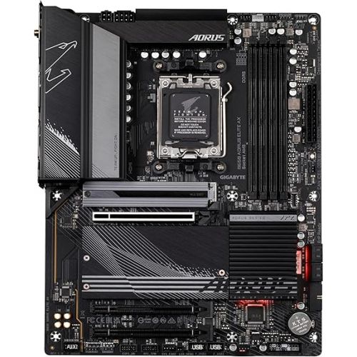 기가바이트 GIGABYTE B650 AORUS Elite AX AMD B650 ATX Motherboard with DDR5, PCIe 5.0, WiFi 6E, 5-Year Warranty