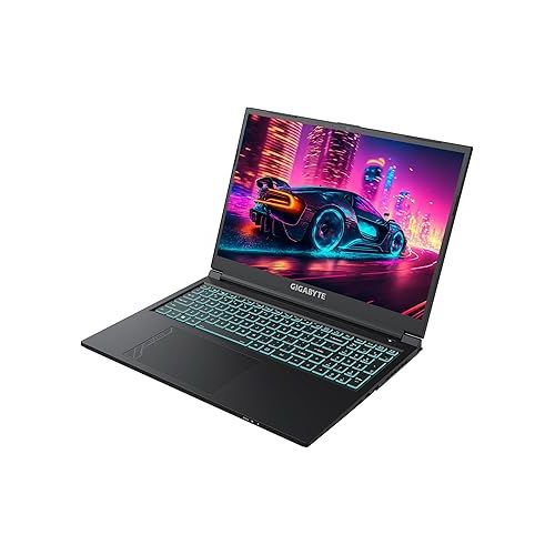 기가바이트 GIGABYTE - G6 (2024) Gaming Laptop - 165Hz 1920x1200 WUXGA - NVIDIA GeForce RTX 4050 - Intel i7-13620H - 1TB SSD with 16GB DDR5 RAM - Win11 Home+ (G6 MF-H2US854KH)