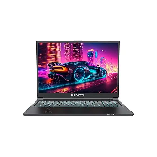 기가바이트 GIGABYTE - G6 (2024) Gaming Laptop - 165Hz 1920x1200 WUXGA - NVIDIA GeForce RTX 4050 - Intel i7-13620H - 1TB SSD with 16GB DDR5 RAM - Win11 Home+ (G6 MF-H2US854KH)