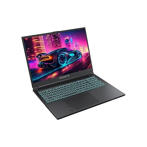 기가바이트 GIGABYTE - G6 (2024) Gaming Laptop - 165Hz 1920x1200 WUXGA - NVIDIA GeForce RTX 4050 - Intel i7-13620H - 1TB SSD with 16GB DDR5 RAM - Win11 Home+ (G6 MF-H2US854KH)