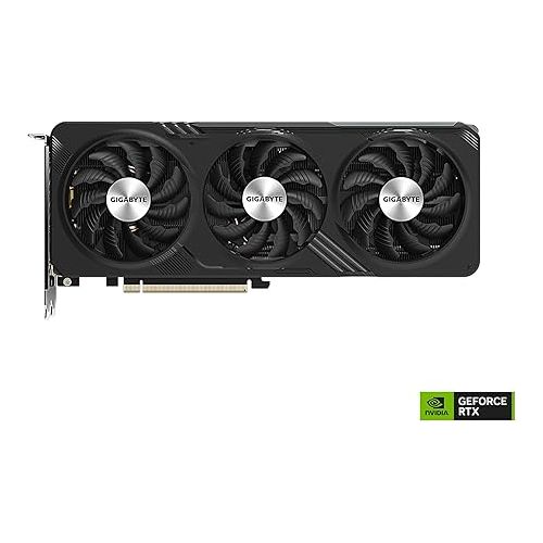 기가바이트 GIGABYTE GeForce RTX 4060 Gaming OC 8G Graphics Card, 3X WINDFORCE Fans, 8GB 128-bit GDDR6, GV-N4060GAMING OC-8GD Video Card