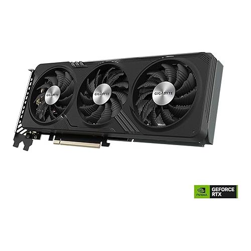 기가바이트 GIGABYTE GeForce RTX 4060 Gaming OC 8G Graphics Card, 3X WINDFORCE Fans, 8GB 128-bit GDDR6, GV-N4060GAMING OC-8GD Video Card