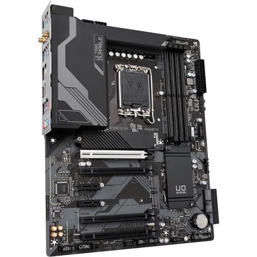 기가바이트 GIGABYTE Z790 UD AC (LGA 1700/ Intel Z790/ ATX/ DDR5/ Triple M.2/ PCIe 5.0/ USB 3.2 Gen2X2 Type-C/Intel Wi-Fi/ 2.5GbE LAN/PCIe EZ-Latch/Multi-Key/Motherboard)