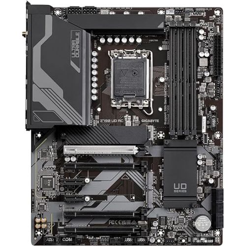 기가바이트 GIGABYTE Z790 UD AC (LGA 1700/ Intel Z790/ ATX/ DDR5/ Triple M.2/ PCIe 5.0/ USB 3.2 Gen2X2 Type-C/Intel Wi-Fi/ 2.5GbE LAN/PCIe EZ-Latch/Multi-Key/Motherboard)