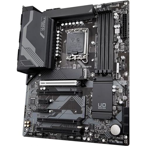 기가바이트 GIGABYTE Z790 UD AC (LGA 1700/ Intel Z790/ ATX/ DDR5/ Triple M.2/ PCIe 5.0/ USB 3.2 Gen2X2 Type-C/Intel Wi-Fi/ 2.5GbE LAN/PCIe EZ-Latch/Multi-Key/Motherboard)