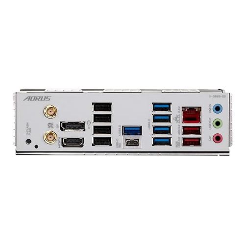 기가바이트 GIGABYTE B650 AORUS Elite AX ICE (AM5/ LGA 1718/ AMD/ B650/ ATX/ 5-Year Warranty/ DDR5/ Triple M.2/ PCIe 5.0/ USB 3.2 Gen2X2 Type-C/WiFi 6E/ 2.5GbE LAN/Snow White/EZ-Latch/Motherboard)