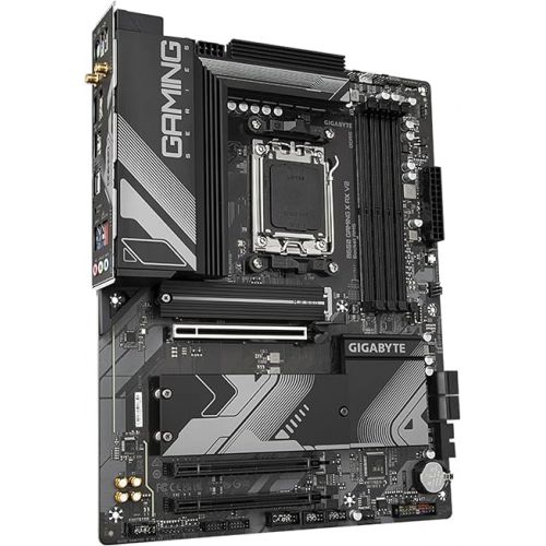 기가바이트 GIGABYTE B650 GAMING X AX V2 (rev. 1.0) AM5 LGA 1718 AMD B650 ATX DDR5, Triple M.2, PCIe 5.0, USB 3.2 Gen2x2 Type-C, AMD Wi-Fi 6E, Realtek 2.5GbE LAN