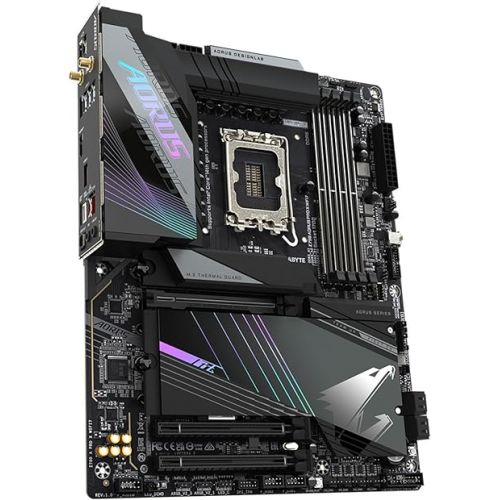 기가바이트 GIGABYTE Z790 AORUS PRO X WIFI7 LGA 1700 Intel Z790 X ATX Motherboard with DDR5, 5* M.2, PCIe 5.0, USB 3.2 Type-C, Wi-Fi 7, 5GbE LAN, Q-Flash Plus, EZ-Latch Plus