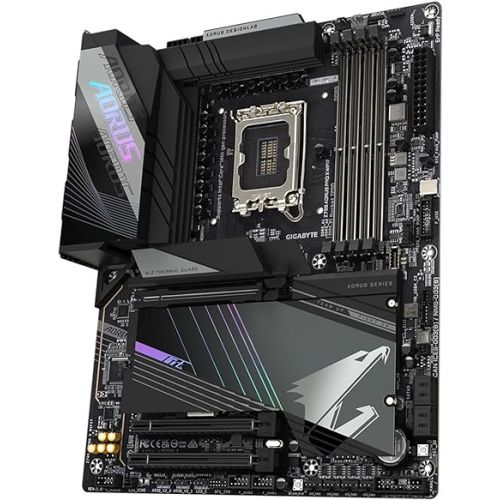 기가바이트 GIGABYTE Z790 AORUS PRO X WIFI7 LGA 1700 Intel Z790 X ATX Motherboard with DDR5, 5* M.2, PCIe 5.0, USB 3.2 Type-C, Wi-Fi 7, 5GbE LAN, Q-Flash Plus, EZ-Latch Plus