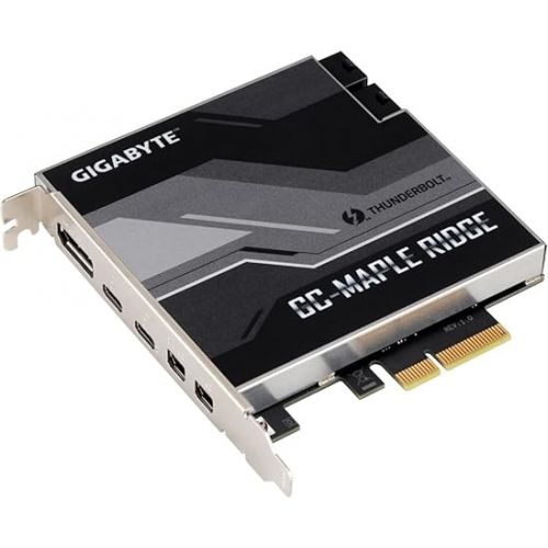 기가바이트 GIGABYTE GC-MAPLE RIDGE (Intel/Thunderbolt 4/ JHL 8540 Controller/ 2x USB Type-C/ 1x DisplayPort 1.4/ 2x Mini DisplayPort/ Max Bandwidth 40GB/s/ PCle Card)