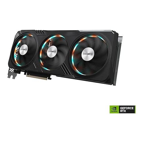 기가바이트 GIGABYTE GeForce RTX 4070 Ti Gaming OC 12G Graphics Card, 3X WINDFORCE Fans, 12GB 192-bit GDDR6X, GV-N407TGAMING OC-12GD Video Card