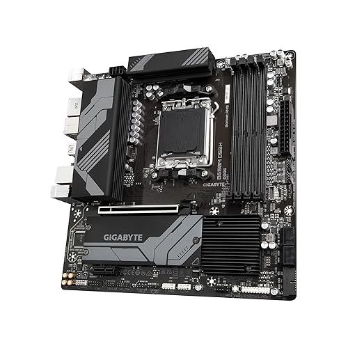 기가바이트 GIGABYTE B650M DS3H (AM5/ LGA 1718/ AMD/ B650/ Micro ATX/ 5-Year Warranty/ DDR5/ PCIe 4.0 M.2/ PCIe 4.0/ USB 3.2 Gen2X2 Type-C/ 2.5GbE LAN/Motherboard)