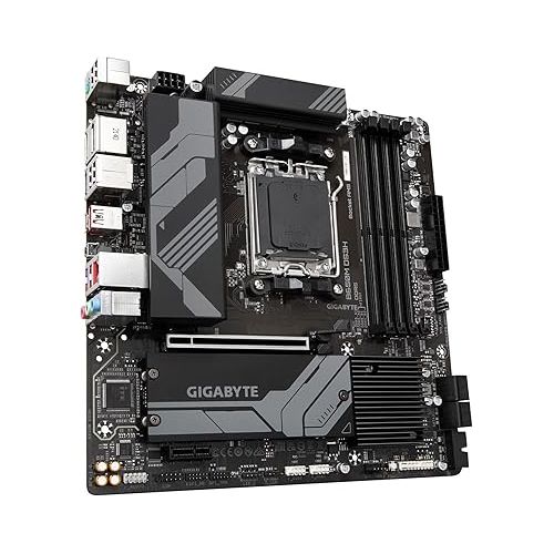 기가바이트 GIGABYTE B650M DS3H (AM5/ LGA 1718/ AMD/ B650/ Micro ATX/ 5-Year Warranty/ DDR5/ PCIe 4.0 M.2/ PCIe 4.0/ USB 3.2 Gen2X2 Type-C/ 2.5GbE LAN/Motherboard)