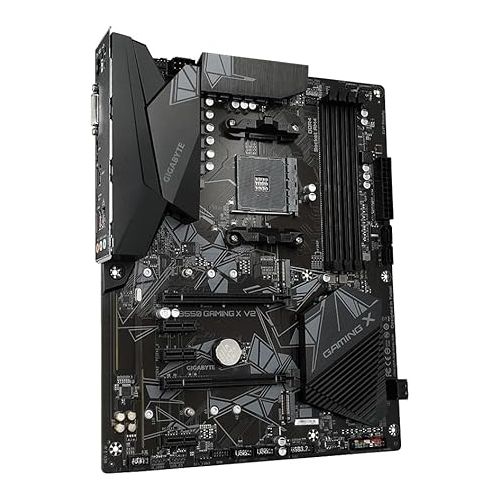 기가바이트 Gigabyte B550 Gaming X V2 (AMD Ryzen 5000/B550/ATX/M.2/HDMI/DVI/USB 3.1 Gen 2/DDR4/ATX/Gaming Motherboard), 128 GB