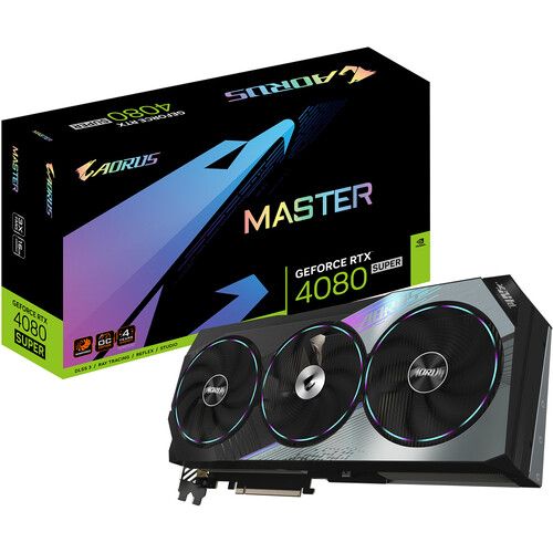 기가바이트 Gigabyte GeForce RTX 4080 SUPER MASTER Graphics Card