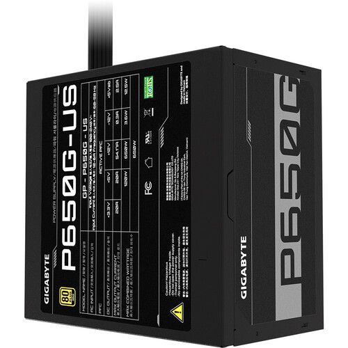 기가바이트 Gigabyte P650G 650W 80 PLUS Gold Power Supply