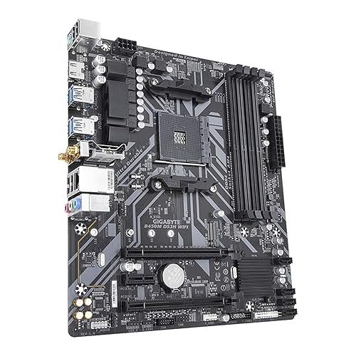 기가바이트 Gigabyte B450M DS3H WiFi (AM4//AMD/B450/mATX/SATA 6GB/s/USB 3.1/HDMI/Wifi/DDR4/Motherboard)