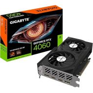 GIGABYTE GeForce RTX 4060 WINDFORCE OC 8G Graphics Card, 2X WINDFORCE Fans, 8GB 128-bit GDDR6, GV-N4060WF2OC-8GD Video Card