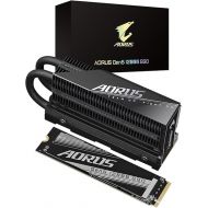 GIGABYTE AORUS Gen5 12000 SSD 1TB PCIe 5.0 NVMe M.2 Internal Solid State Hard Drive with Read Speed Up to 11700MB/s, Write Speed Up to 9500MB/s, AG512K1TB