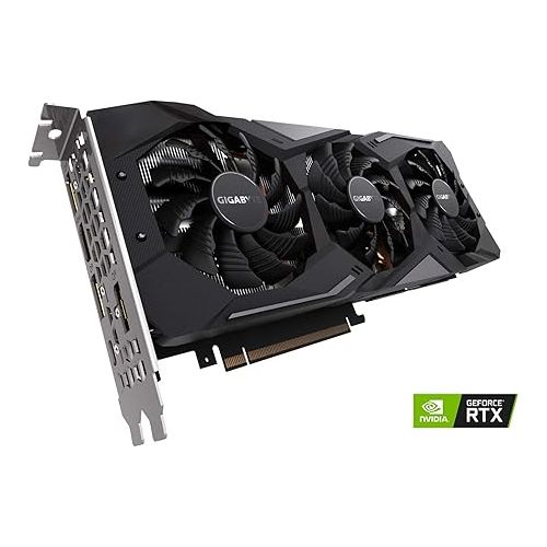 기가바이트 Gigabyte GeForce RTX 2070 Gaming OC 8G Graphics Card, 3X Windforce Fans, 8GB 256-Bit GDDR6, GV-N2070GAMING OC-8GC Video Card (Renewed)