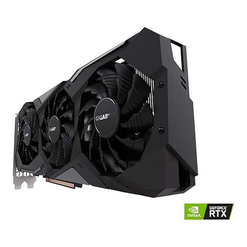 기가바이트 Gigabyte GeForce RTX 2070 Gaming OC 8G Graphics Card, 3X Windforce Fans, 8GB 256-Bit GDDR6, GV-N2070GAMING OC-8GC Video Card (Renewed)