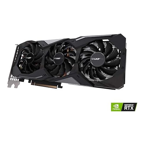 기가바이트 Gigabyte GeForce RTX 2070 Gaming OC 8G Graphics Card, 3X Windforce Fans, 8GB 256-Bit GDDR6, GV-N2070GAMING OC-8GC Video Card (Renewed)