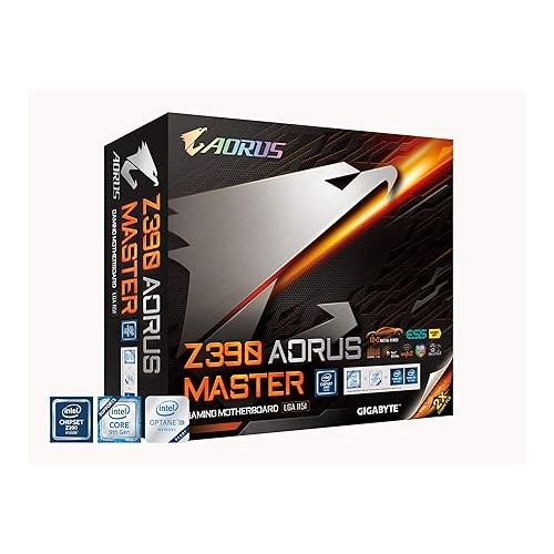 기가바이트 Gigabyte Z390 AORUS MASTER (Intel LGA1151/Z390/ATX/3xM.2 Thermal Guard/Onboard AC Wi-Fi/ESS Sabre DAC/Gaming Motherboard)