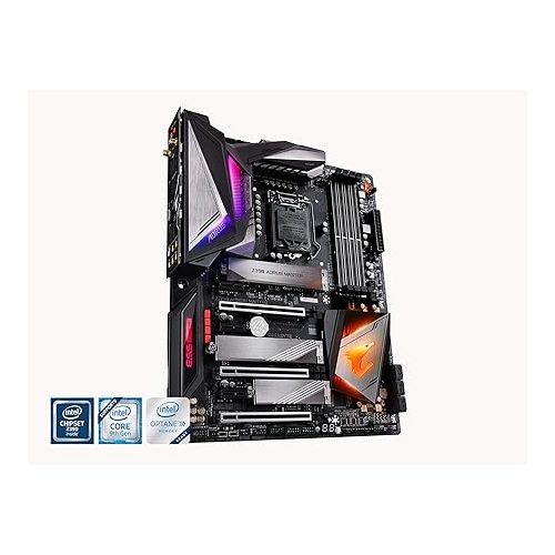 기가바이트 Gigabyte Z390 AORUS MASTER (Intel LGA1151/Z390/ATX/3xM.2 Thermal Guard/Onboard AC Wi-Fi/ESS Sabre DAC/Gaming Motherboard)