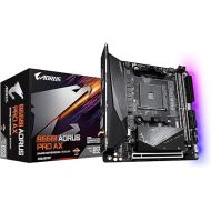 GIGABYTE B550I AORUS PRO AX (AM4 AMD/B550/Mini-Itx/Dual M.2/SATA 6Gb/s/USB 3.2 Gen 1/WiFi 6/2.5 GbE LAN/PCIe4.0/Realtek ALC1220-Vb/DisplayPort 1.4/2xHDMI 2.0B/RGB Fusion 2.0/DDR4/Gaming Motherboard)