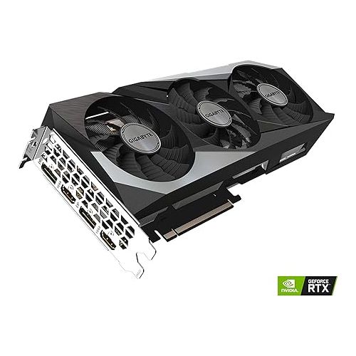 기가바이트 GIGABYTE GeForce RTX 3070 Gaming OC 8G (REV2.0) Graphics Card, 3X WINDFORCE Fans, LHR, 8GB 256-bit GDDR6, GV-N3070GAMING OC-8GD Video Card