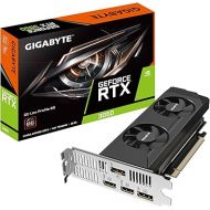 GIGABYTE GeForce RTX 3050 OC Low Profile 6G Graphics Card, 2X WINDFORCE Fans, 6GB GDDR6 96-bit GDDR6, GV-N3050OC-6GL Video Card