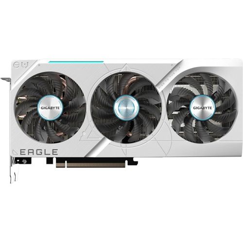 기가바이트 GIGABYTE GeForce RTX 4070 Super Eagle OC ICE 12G Graphics Card, 3X WINDFORCE Fans, 12GB 192-bit GDDR6X, GV-N407SEAGLEOC ICE-12GD Video Card