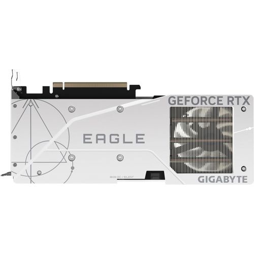 기가바이트 GIGABYTE GeForce RTX 4060 Ti Eagle OC ICE 8G Graphics Card, 3X WINDFORCE Fans, 8GB 128-bit GDDR6, GV-N406TEAGLEOC ICE-8GD Video Card