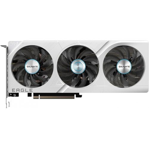 기가바이트 GIGABYTE GeForce RTX 4060 Ti Eagle OC ICE 8G Graphics Card, 3X WINDFORCE Fans, 8GB 128-bit GDDR6, GV-N406TEAGLEOC ICE-8GD Video Card