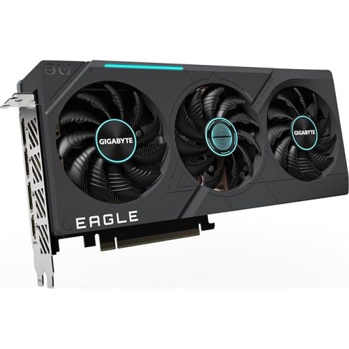 기가바이트 Gigabyte GeForce RTX 4070 Ti Super Eagle OC Graphics Card - 2640MHz Core, 16GB GDDR6X 21000MHz 256-bit Memory, PCI-E 4.0, 3X DP 1.4, 1x HDMI 2.1a, NVIDIA DLSS 3.5, GV-N407TSEAGLE OC-16GD