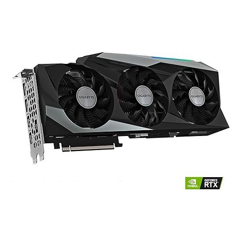 기가바이트 GIGABYTE GeForce RTX 3080 Ti Gaming OC 12G Graphics Card, 3X WINDFORCE Fans, 12GB 384-Bit GDDR6X, GV-N308TGAMING OC-12GD Video Card (Renewed)