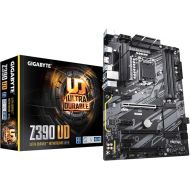 GIGABYTE Z390 UD (LGA 1151 (300 Series) Intel Z390 SATA 6Gb/s ATX Intel Motherboard for Cryptocurrency Mining with above 4G Decoding, 6 x PCIe Slots)