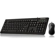 Gigabyte Keyboard and Mouse Combo Set Black GK-KM3100