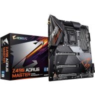 GIGABYTE Z490 AORUS Master (Intel LGA1200/Z490/ATX/Intel 2.5G LAN/3xM.2 Thermal Guard/SATA 6Gb/s/USB 3.2 Gen 2/Intel Wi-Fi 6/ESS Sabre DAC/Fins Array II/Gaming Motherboard)