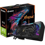 Gigabyte AORUS GeForce RTX 3080 Xtreme 10G (REV2.0) Graphics Card, Max Covered Cooling, LHR, 10GB 320-bit GDDR6X, GV-N3080AORUS X-10GD REV2.0 Video Card