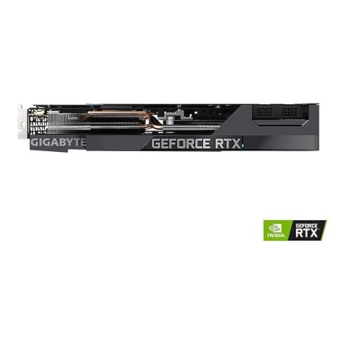 기가바이트 Gigabyte GeForce RTX 3080 EAGLE OC 10G Graphics Card, 3x Windforce Fans, 10GB 320-bit GDDR6X, GV-N3080EAGLE OC-10GD Video Card