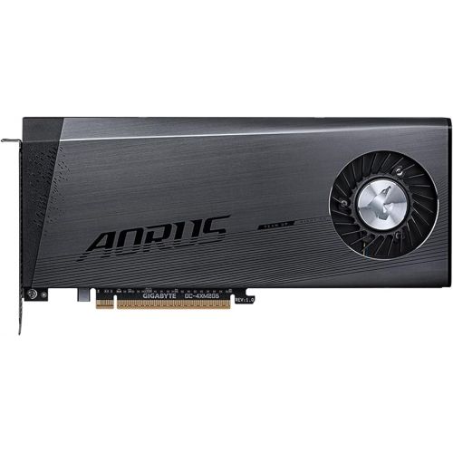 기가바이트 GIGABYTE AORUS M.2 SSD to PCIe x16 Easy One Click RAID Add-in Card (AIC), M.2 PCIe Adapter for Gen5 SSDs PCIe 5.0 (GC-4XM2G5)