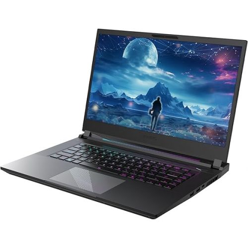 기가바이트 GIGABYTE - AORUS 15 (2024) Gaming Laptop - 165Hz 2560x1440 QHD - NVIDIA GeForce RTX 4060 - Intel Ultra 7 155H - 1TB SSD with 16GB DDR5 RAM - Win11 Home AD (AORUS 15 BKG-13US754SH)