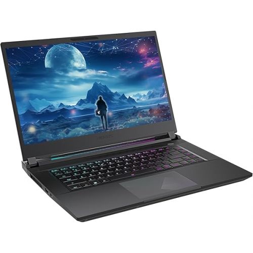 기가바이트 GIGABYTE - AORUS 15 (2024) Gaming Laptop - 165Hz 2560x1440 QHD - NVIDIA GeForce RTX 4060 - Intel Ultra 7 155H - 1TB SSD with 16GB DDR5 RAM - Win11 Home AD (AORUS 15 BKG-13US754SH)