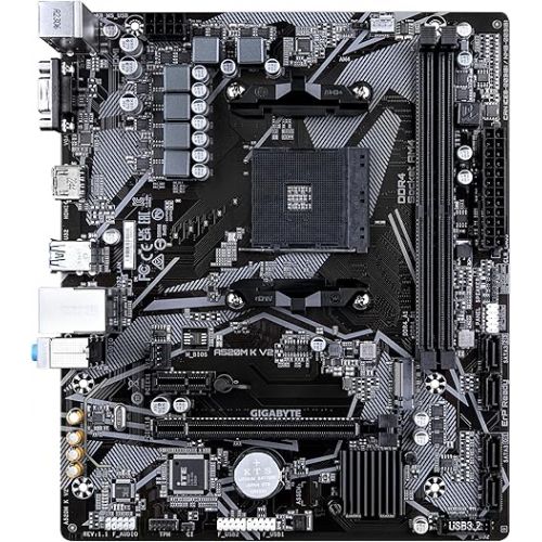 기가바이트 Gigabyte A520M K V2 motherboard AMD A520 Socket AM4 micro ATX