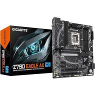 GIGABYTE Z790 Eagle AX LGA 1700 Intel Z790 ATX Motherboard with DDR5, M.2, PCIe 5.0, USB 3.2 Gen2X2 Type-C, Intel Wi-Fi 6E, 2.5GbE LAN, Q-Flash Plus, EZ-Latch