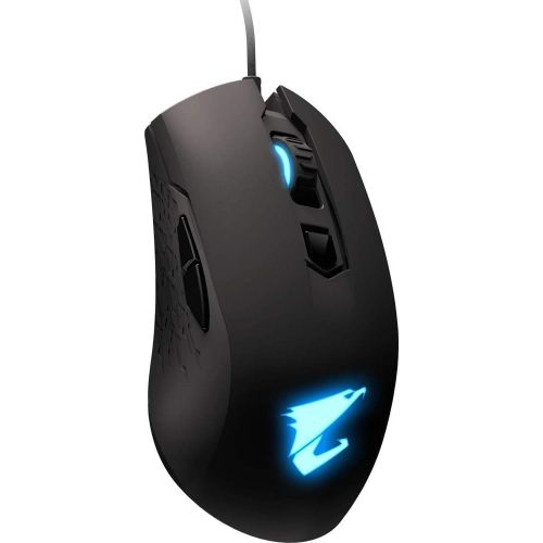 기가바이트 Gigabyte AORUS RGB 6400 DPI Optical Sensor Fully Programmable and Saved Onboard Gaming Mouse - GM-AORUS M4